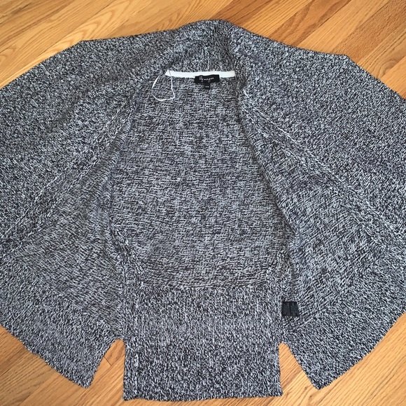 Gray and Black Knit Cardigan - Picture 2 of 6
